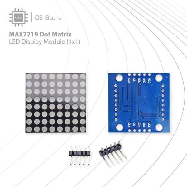 MAX7219 Dot Matrix LED Display Module (1x1)