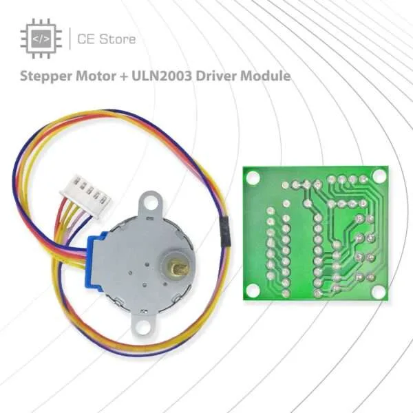 Stepper Motor + ULN2003 Driver Module - Image 3