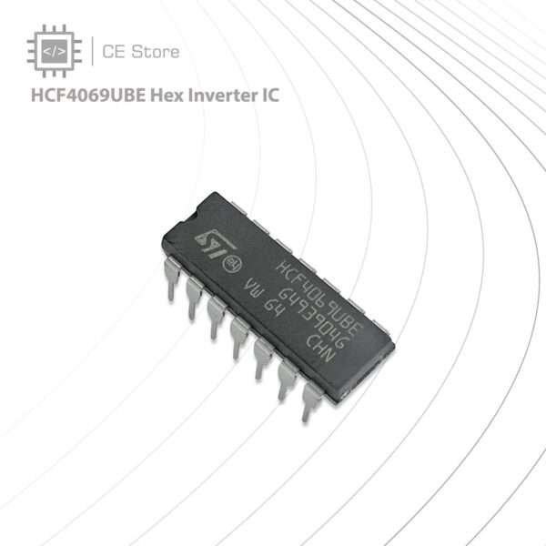 HCF4069UBE Hex Inverter IC - Image 2