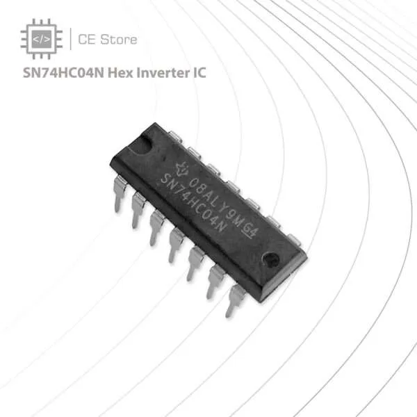 SN74HC04N Hex Inverter IC - Image 2