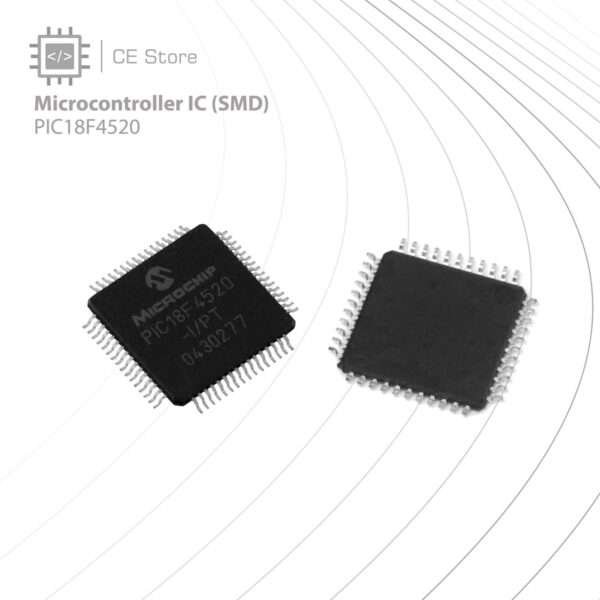 PIC18F4520 Microcontroller IC (SMD)