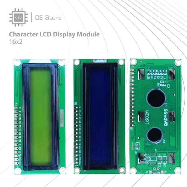 16x2 Character LCD Display Module