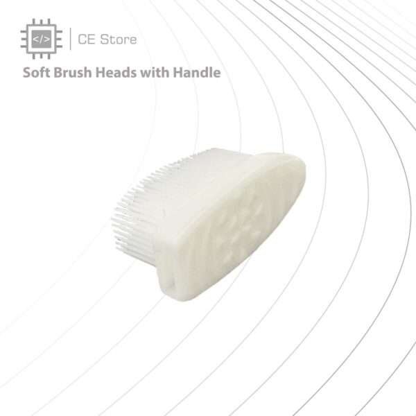 Soft Brush Heads with Handle (1Handle & 10Heads Pcs) - Image 3