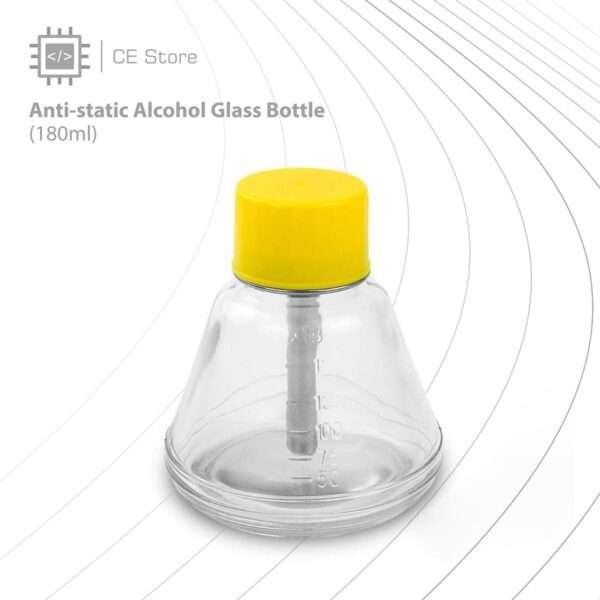 Anti-static Alcohol Glass Bottle  (180ml) - Image 3