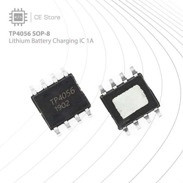 TP4056 SOP-8 Lithium Battery Charging IC 1A