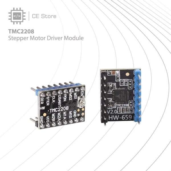 TMC2208 Stepper Motor Driver Module - Image 3