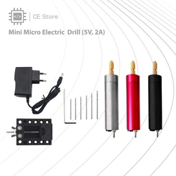 Mini Micro Electric Drill (5V, 2A)