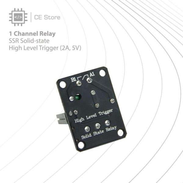 1 Channel SSR Solid-state Relay High Level Trigger (2A, 5V) - Image 3