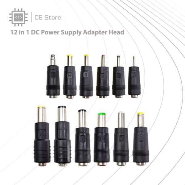 12 in 1 DC Power Supply Adapter Head