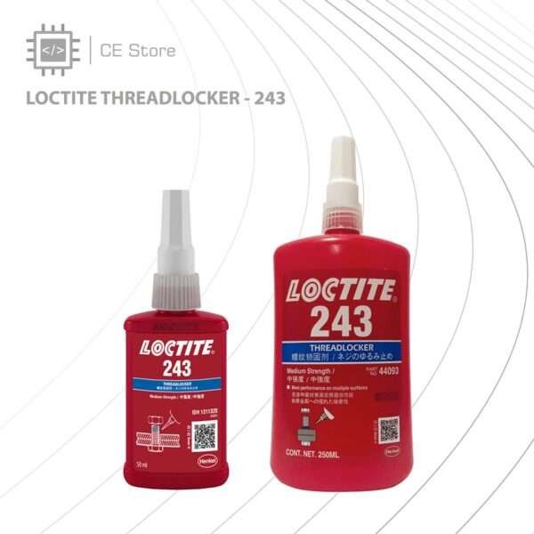 LOCTITE 243 Blue Medium Strength Threadlocker