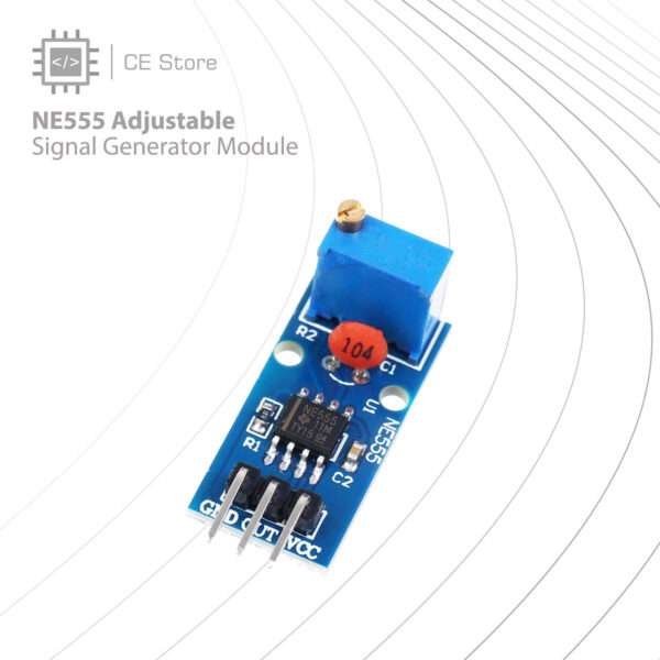 NE555 Adjustable Signal Generator Module - Image 2