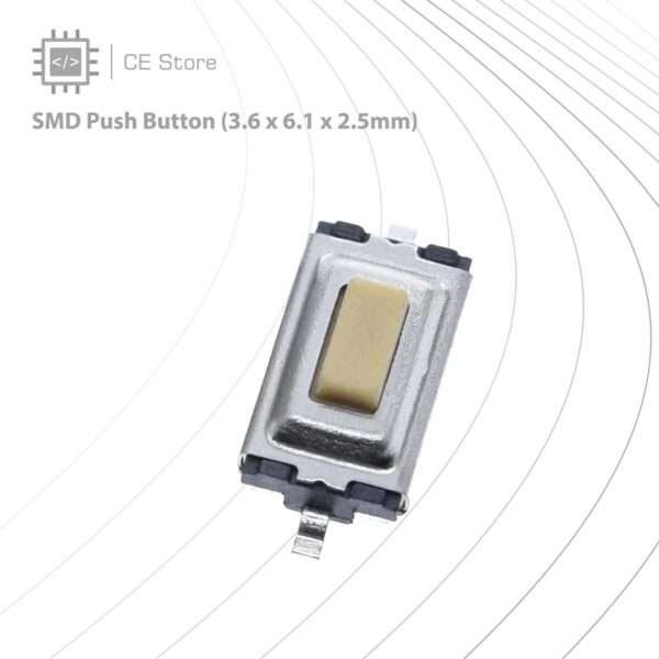 SMD Push Button (3.6 x 6.1 x 2.5mm) - Image 3