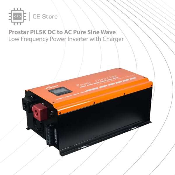 Prostar PIL5K DC to AC Pure Sine Wave Low Frequency Power Inverter with Charger  (INPUT-48VDC, OUTPUT-220VAC, 5000W) - Image 2