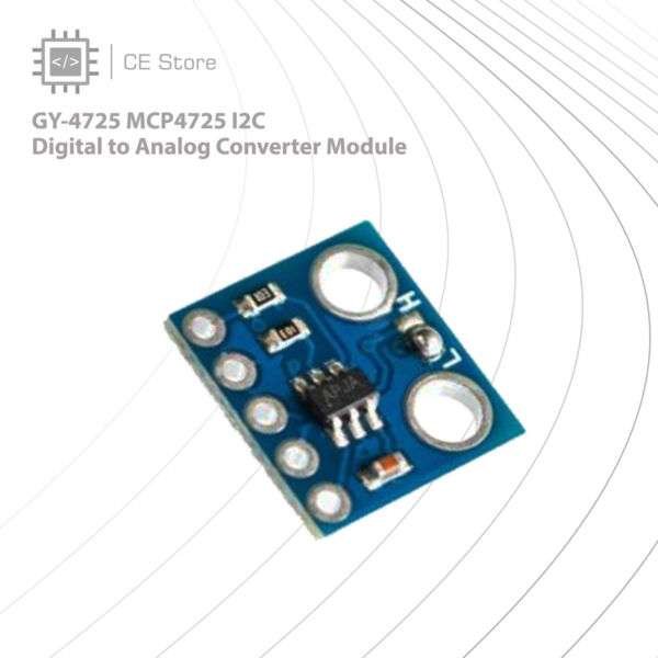 GY-4725 MCP4725 I2C Digital to Analog Converter Module - Image 2