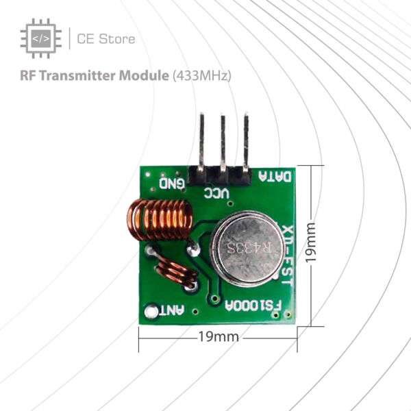 RF Transmitter Module (433MHz) - Image 3