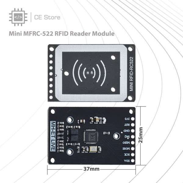 Mini MFRC-522 RFID Reader Module - Image 4