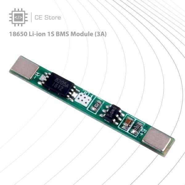 18650 Li-ion 1S BMS Module (3A) - Image 2