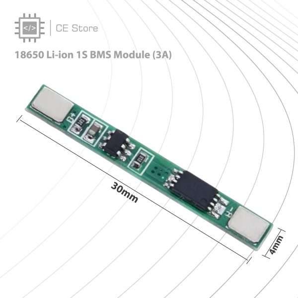 18650 Li-ion 1S BMS Module (3A) - Image 4