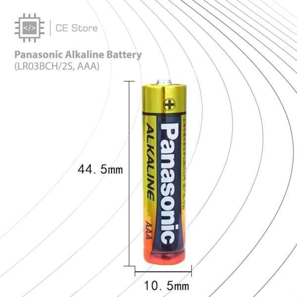 Panasonic Alkaline Battery 2 Pcs (AA/AAA) - Image 2