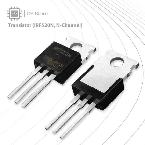 Transistor (IRF520N, N-Channel)