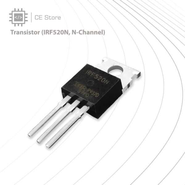 Transistor (IRF520N, N-Channel) - Image 2