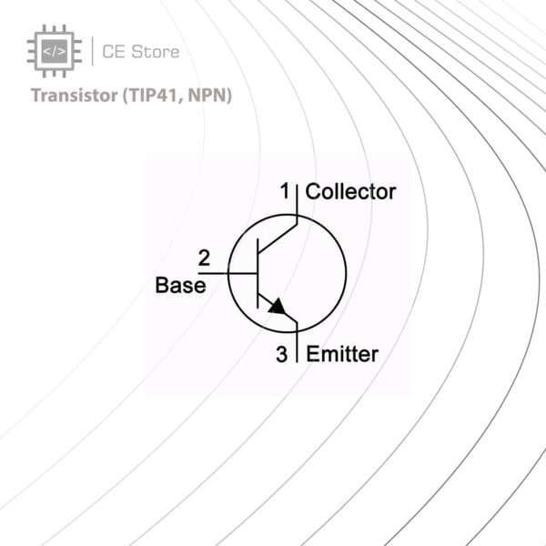 Transistor (TIP41, NPN) - Image 4